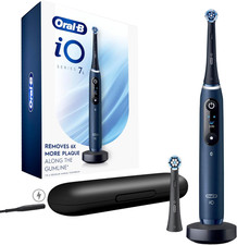 Io Deep Clean + Protect Rechargeable Electric Toothbrush, Saphire Blue, Io Serie