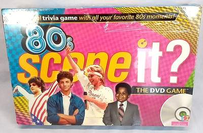 80's Scene It? DVD Trivia Game New Sealed Mattel For 2 or More Players