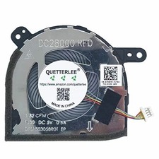 Replacement New Laptop CPU Cooling Fan for Dell Latitude 5280 5285 5290 2-in-1