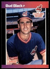 1989 Donruss Bud Black Cleveland Indians #556