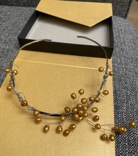 HundredIsland Philippines Fresh Water Pearl Neclace On Choker
