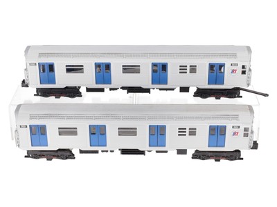 MTH 20-6637 O MTA R32 2-Car Add-On Non Powered Subway Set (Set of 2) EX