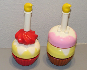 Lego Duplo CREATIVE DESSERTS Ice Cream Popsicle Cupcake Cake Treats