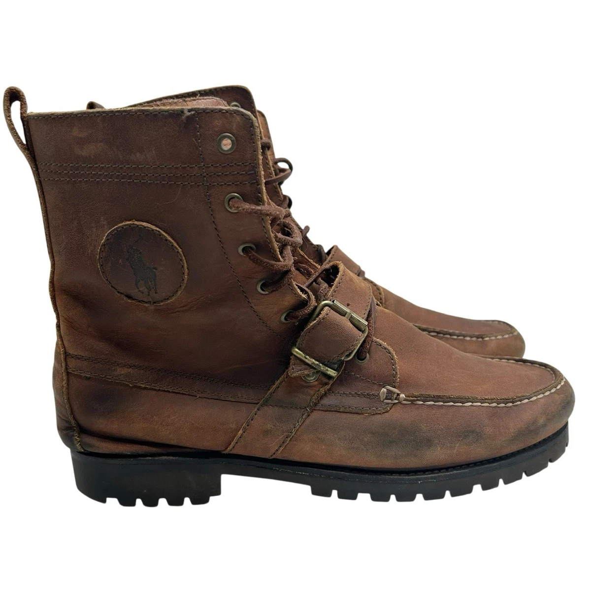 Ralph Lauren Leather Boots for Men | eBay