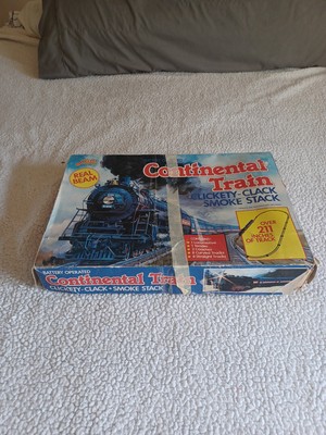 Lido Continental Clickity Clack midnight express Train set.   Complete Works!!
