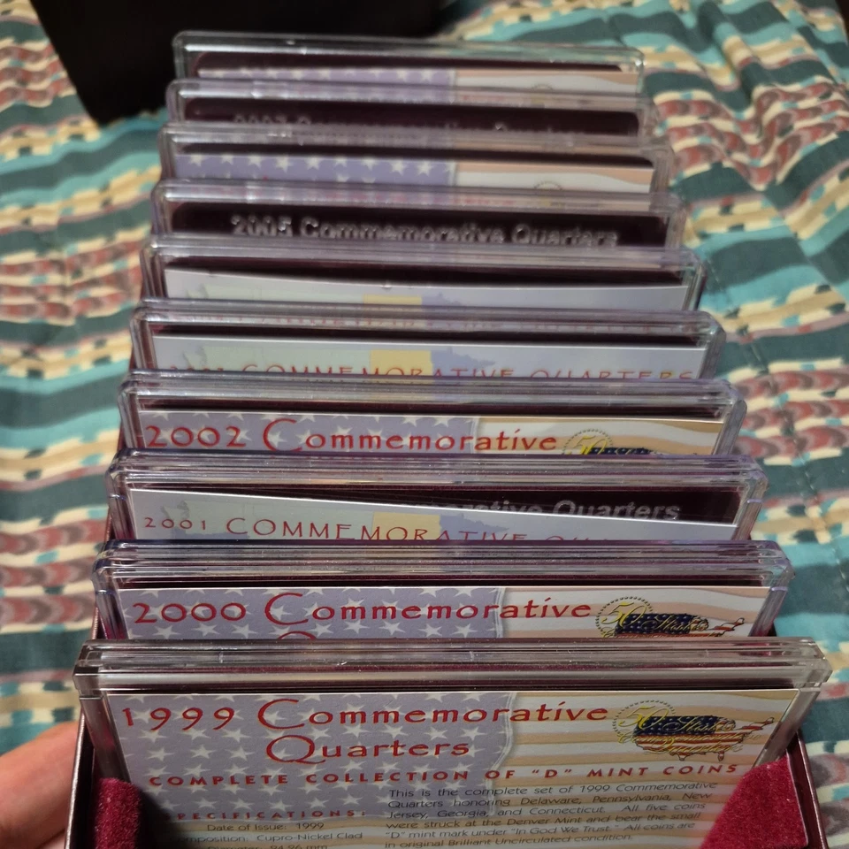 50 STATES Commemorative Quarter Set 1999-2008 DENVER Edition - Image 2 of 2