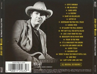 JERRY JEFF WALKER - ULTIMATE COLLECTION NEW CD