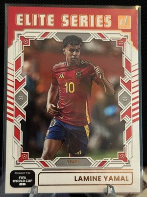 Panini Donruss Road to FIFA World Cup 26 Elite Series Lamine Yamal #25 Spain