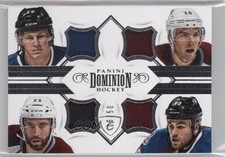 2013 Dominion Quad Jerseys 6/50 Maxime Talbot Paul Stastny Nathan MacKinnon 03h9