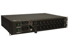 Tripp Lite PDUMH30HV 18-Outlets 16 C13  2 C19 , 208/230V, L6-30P, 12 ft. Cord