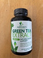Natures Nutrition Green Tea Extract 1000mg 120 Capsules EGCG Energy Support
