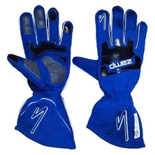 Zamp Racing RG10004S Blue ZR-50 Gloves - Small