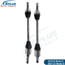 CV Axle Shaft Front Left & Right Set for 2019-2023 Tesla X 2021-2023 Model S