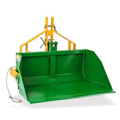 Heckschaufel Kippmulde Kippschaufel Heckkipper DHS 100 M für Traktor kippbar