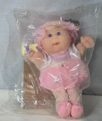1991 Cabbage Patch Kids Ballerina Doll Violet Eyes Blonde Hair #F161241 NIB