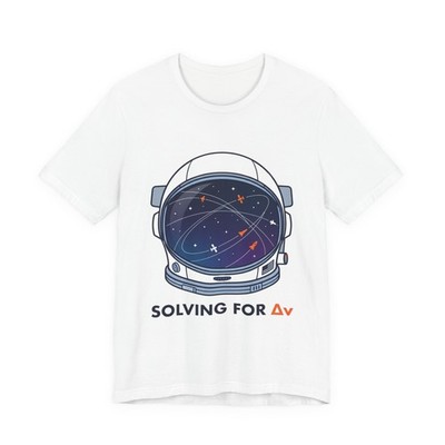 Astronaut Helmet Cosmic Graphic Tee | mission patch, science nerd