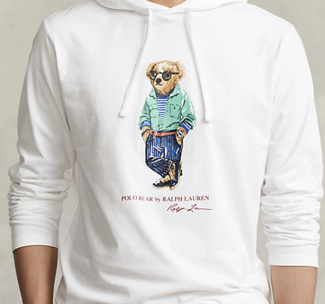 Polo Ralph Lauren Men's Polo Bear Hooded T-shirt, Created For