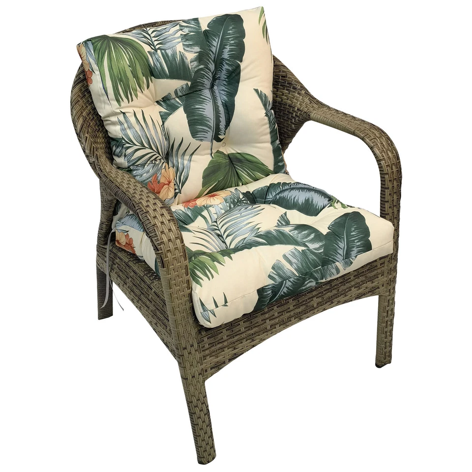 Outdoor Chair Cushion Anti-slide Waterproof Armchair Seat Pad for Garden Patio - Image 3 of 4