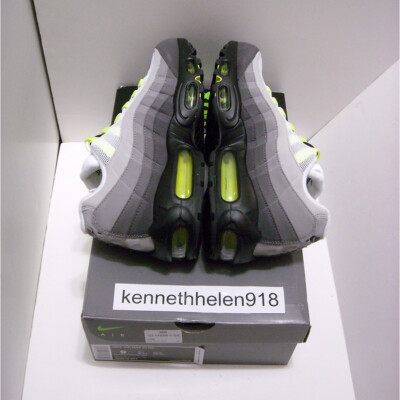 NEW 2015 NIKE AIR MAX 95 OG NEON 554970-071 MENS SIZE 9 | eBay