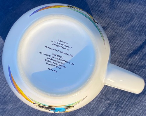 DR SEUSS Congratulations Great Places Coffee Mug White FREE Shipping - Picture 6 of 18
