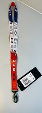 New Oakley NYC New York City Lanyard ID Badge Holder Key Chain Ring Rare Strap