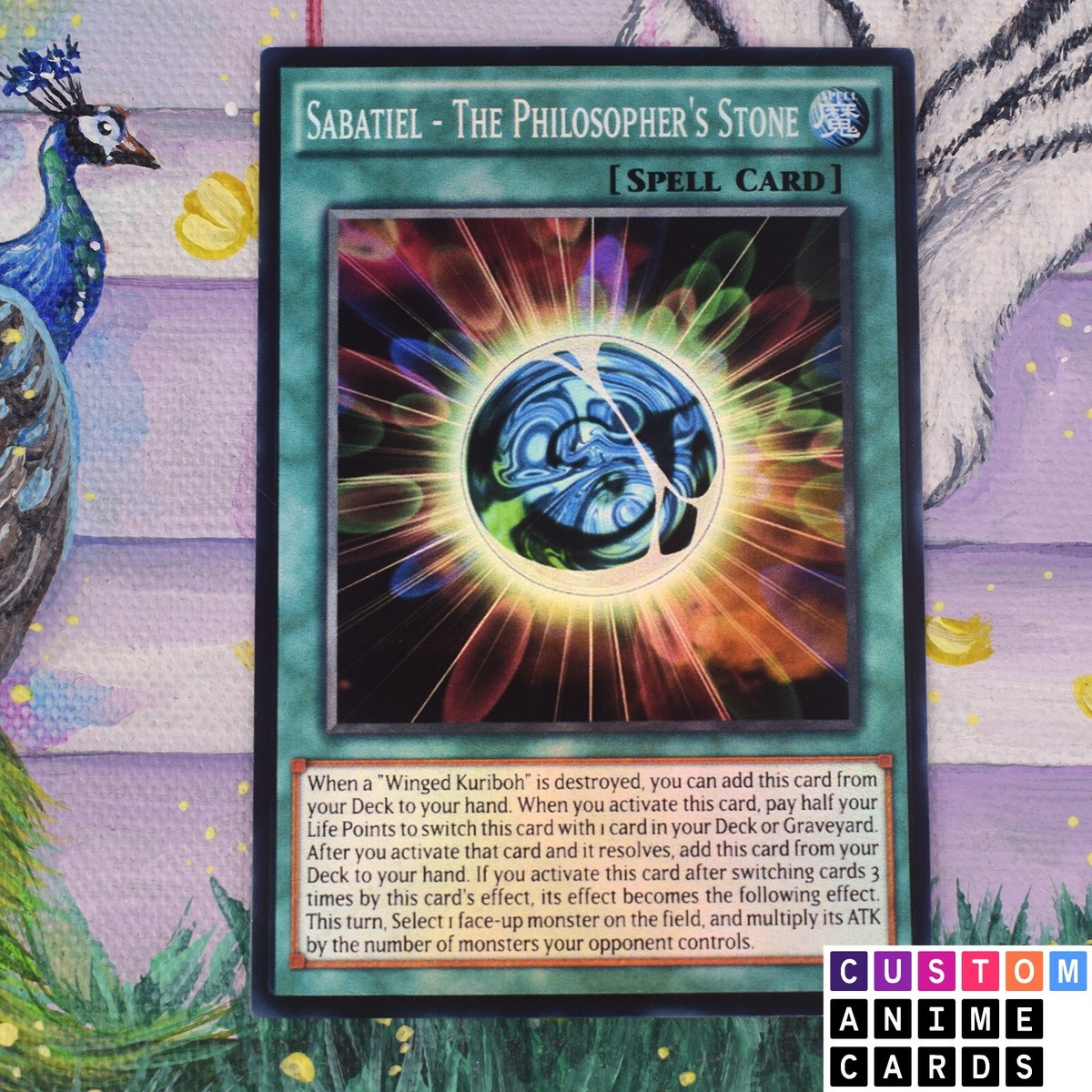 philosopher's stone yugioh card Sabatiel main image 1