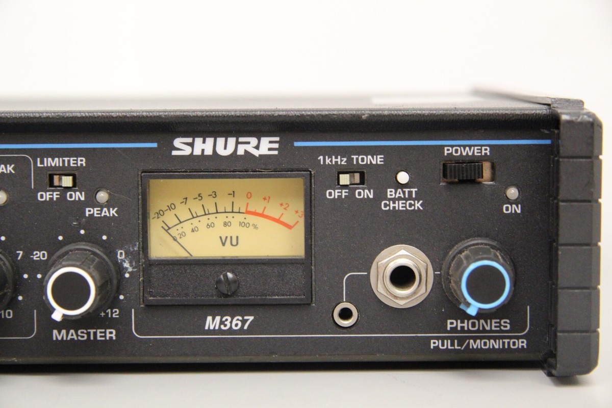 Shure M367 6-Channel Portable Analog Microphone Mixer | eBay