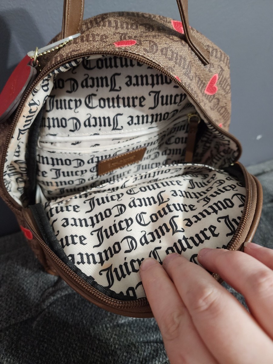 Juicy Couture Gothic Heart Status Logo backpack chestnut  display picture 1