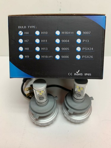 H4 3S CAR LED HEADLIGHT 30W 3000LM Retrfit Stock Replacement Xenon H4 NEW - Picture 4 of 7