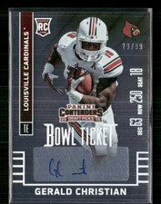 Gerald Christian 2015 Contenders Draft Picks Bowl Ticket Auto 29/99