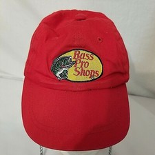 Bass Pro Shops Logo Toddler Baby Red Cap Hat Stretch Fit