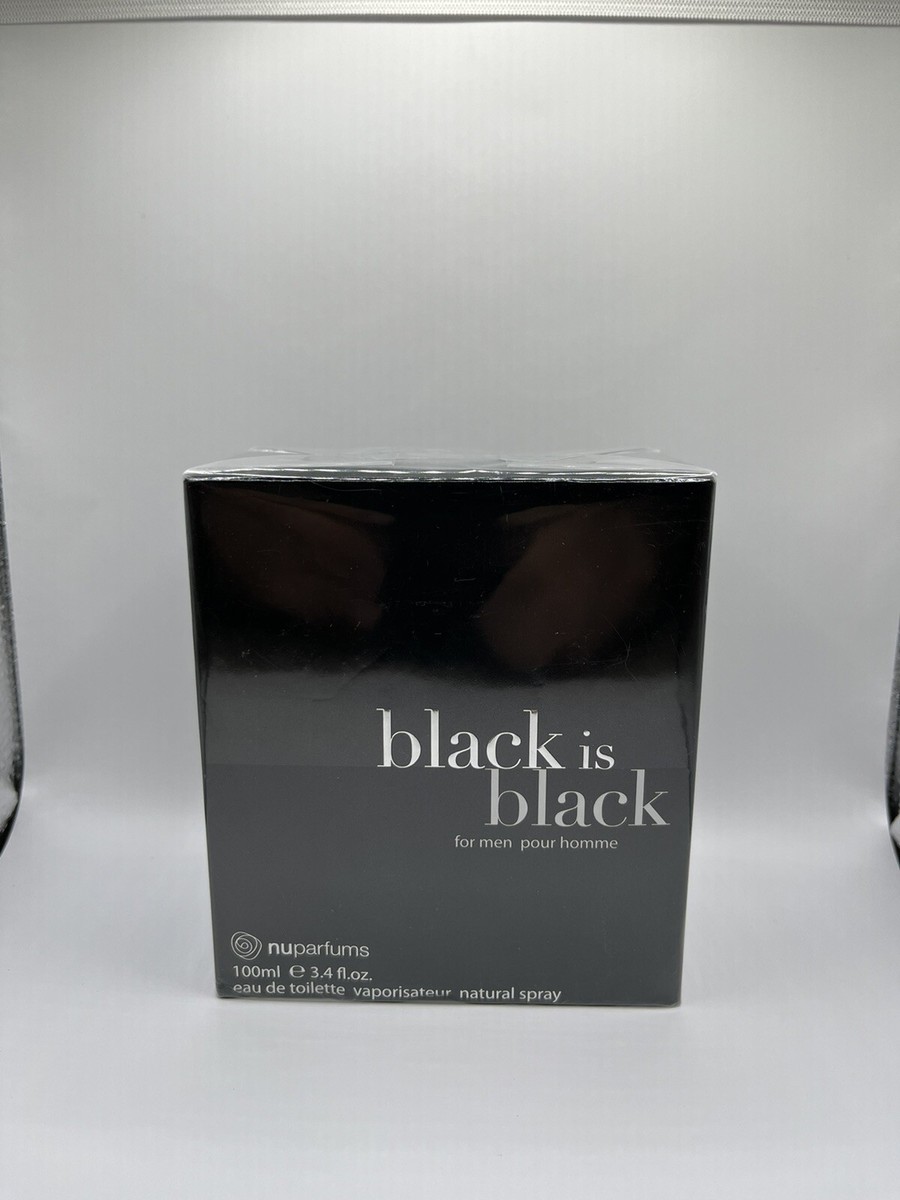 Black is Black pour homme by Nuparfums cologne EDT 3.3 / 3.4 oz