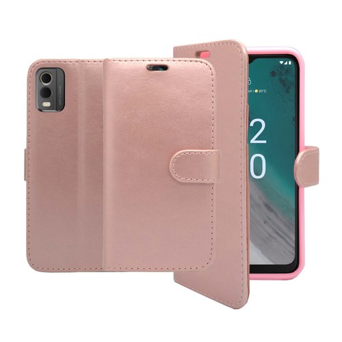 For Nokia C32 Phone Case Wallet Flip PU Leather Stand Card Slot Pouch Cover - 第 21/48 張圖片