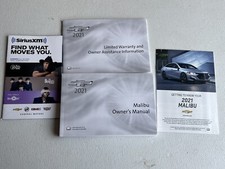 2021 CHEVROLET MALIBU OWNERS MANUAL SET GUIDE...