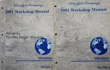 2001 Ford Windstar Factory Service Manual Set Original Shop Repair Books