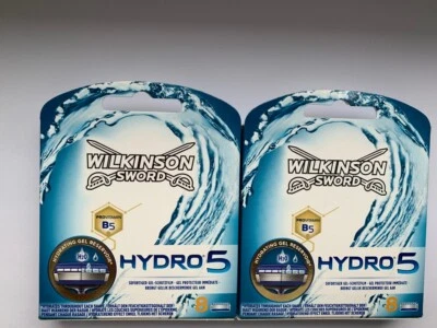 15  Wilkinson Sword Hydro 5  Rasierklingen Neu / OVP
