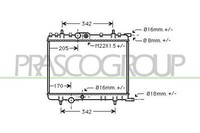 KüHler WasserküHler FüR Peugeot 206 CC CitroëN Berlingo Xsara Picasso 2D 2A/C