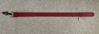 NWT COACH VINTAGE CLASSIC RED LEATHER WOMEN display picture 3