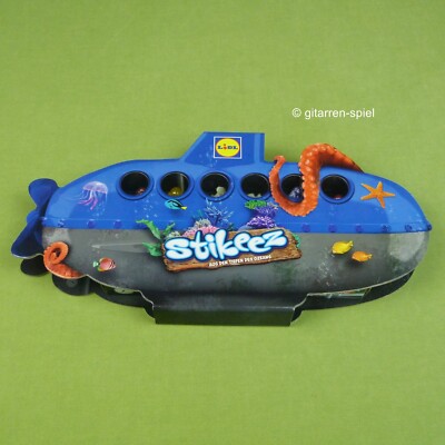 Komplett 1A Top: Lidl Stikeez Aus den Tiefen des Ozeans Zing Sammelalbum U-Boot