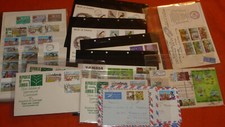 Zambia Briefmarken Sammlung Luftpost Briefe nach Hadamar FDC's ** etc. Sambia