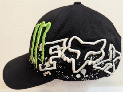 Fox Racing Monster Energy Collab Ricky Carmichael 4 Flexfit Hat