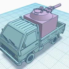 5x 6mm/1:300th Resin BMP Technical