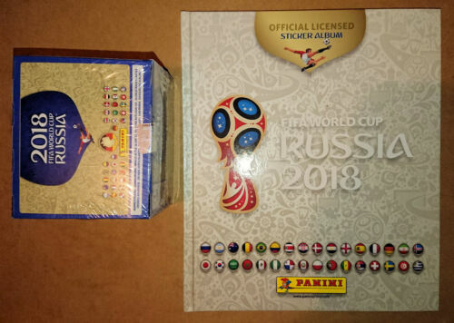 2018 FIFA World Cup Russia Official Sticker Album - 80 Page Collector's Book With 10 Bonus Stickers