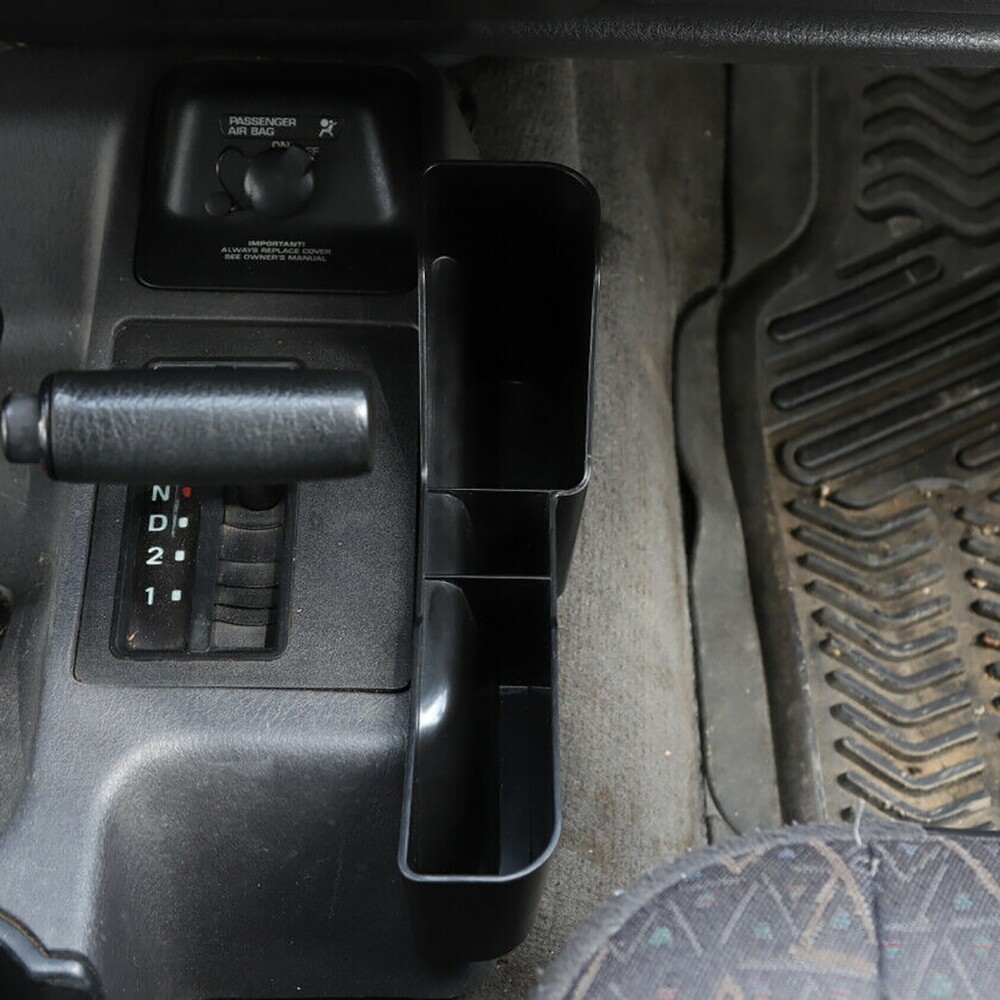 Car Front Interior Gear Shift Side Storage Box For Jeep Wrangler TJ
