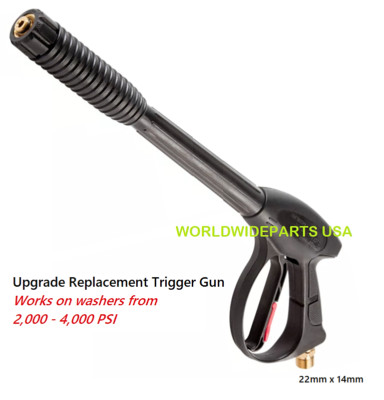 7109565  replacement Pressure Washer Gun 3600-3650 PSI 8 GPM M22(M) X M22(F)
