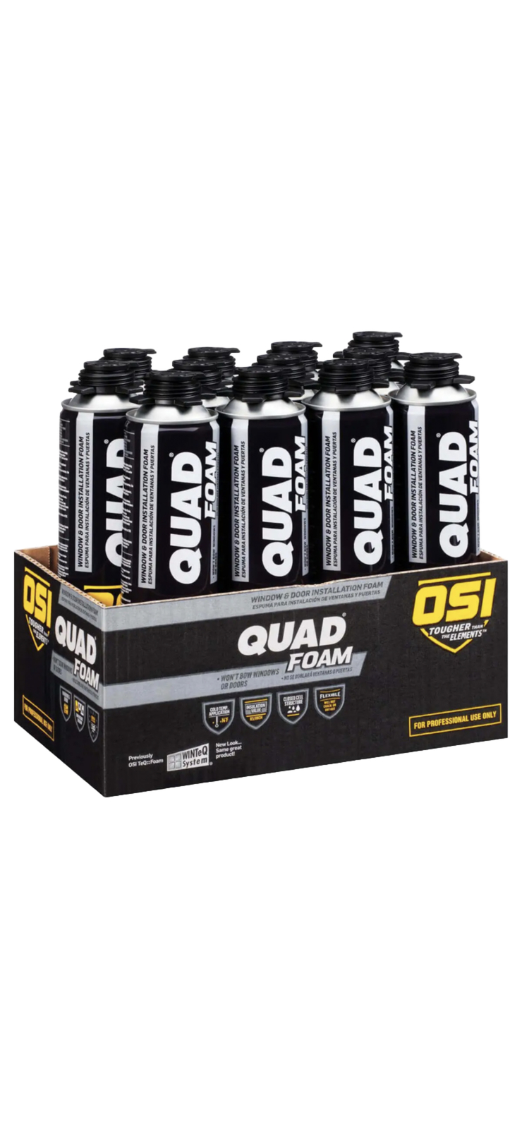 ???OSI Henkel Corporation Quad Foam Window and Door Sealant 21.1 Oz