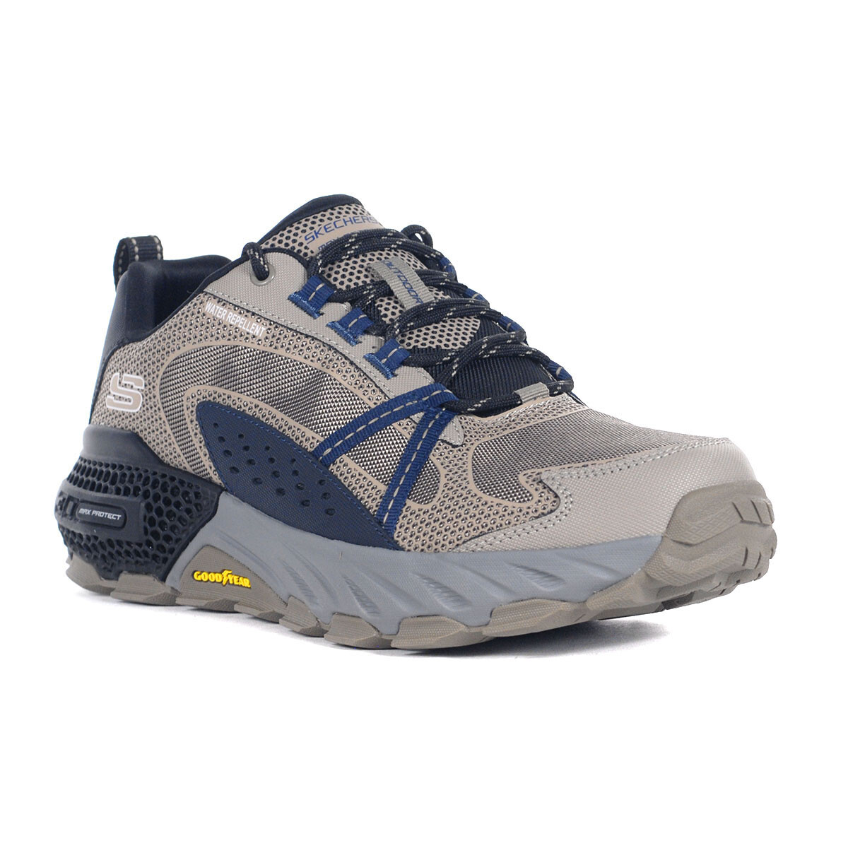 Skechers Men's 3D Max Protect Taupe/Black Trail Shoes 237401.TPBK