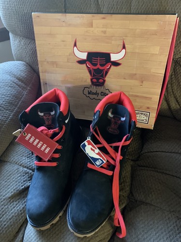 chicago bulls timberlands size 12