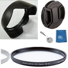 Reversible Lens Hood Replacement For Canon ES-65B RF 50mm F1.8 STM Flower Round