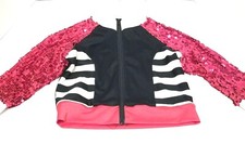 Girls Skate/Dance Spandex Sparkle Jacket Weissman See Measurements